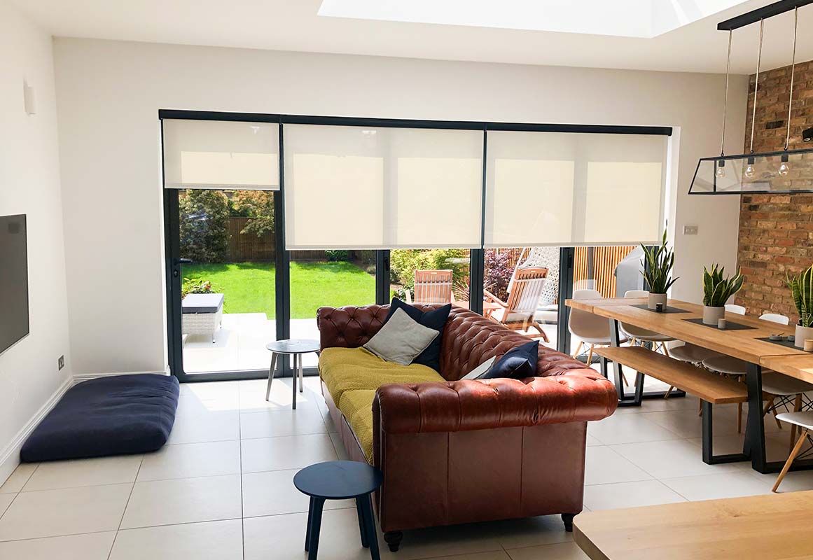 Freehanging Blinds For Bifold Doors