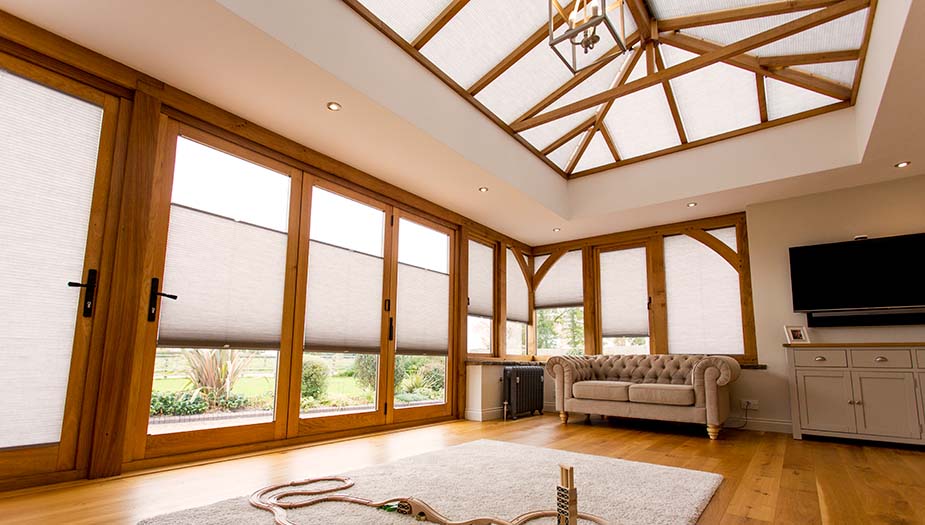 Blinds for David Salisbury Orangeries, Garden Rooms and Conservatories