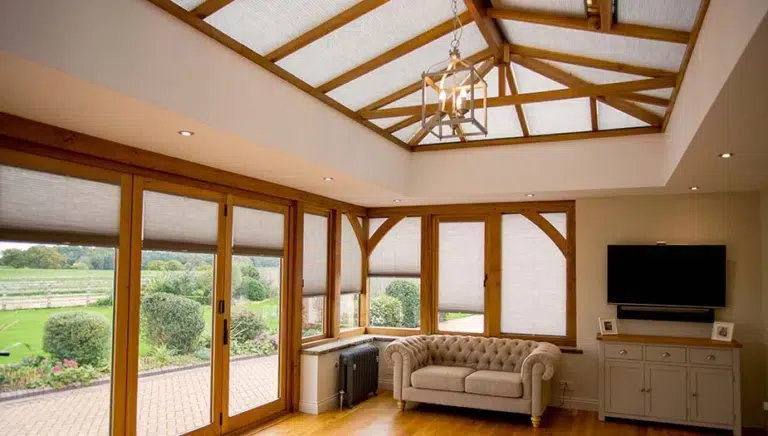 Blinds for David Salisbury Orangeries, Garden Rooms and Conservatories